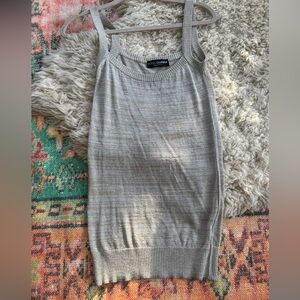 Dolce & Gabbana Light Gold Knit Tank Top